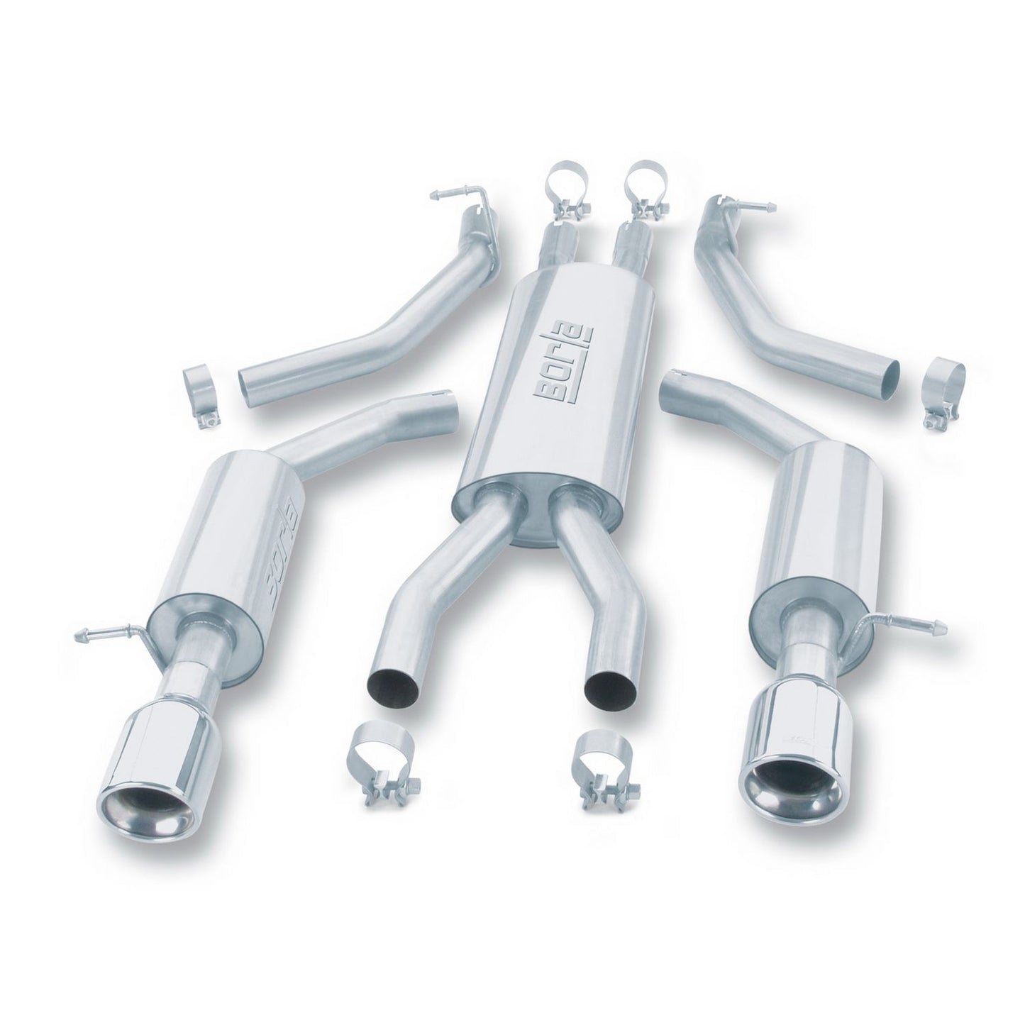 Borla 2003 Ford Thunderbird Cat-Back Exhaust System Touring 140081