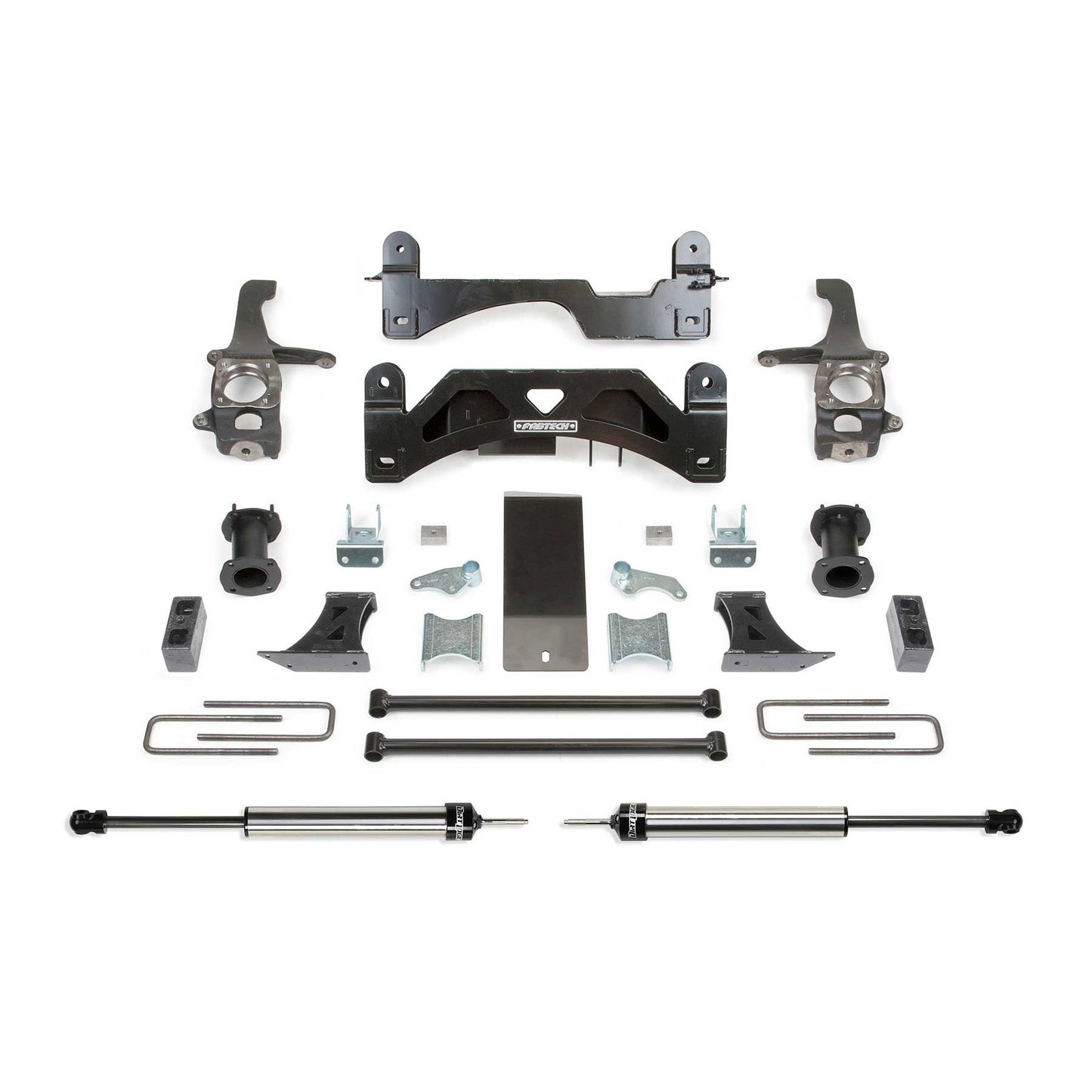Fabtech 6" BASIC SYS W/C/O SPACERS & RR DLSS 07-15 TOYOTA TUNDRA 2/4WD K7009DL