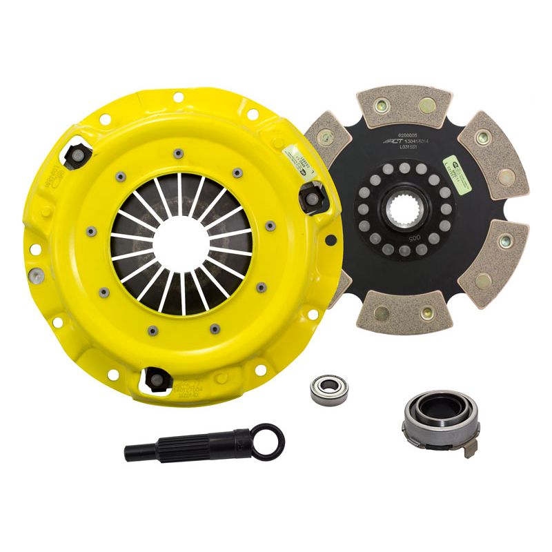 Advanced Clutch Technology XT/Race Rigid 6 Pad Kit ACT-ZM1-XTR6