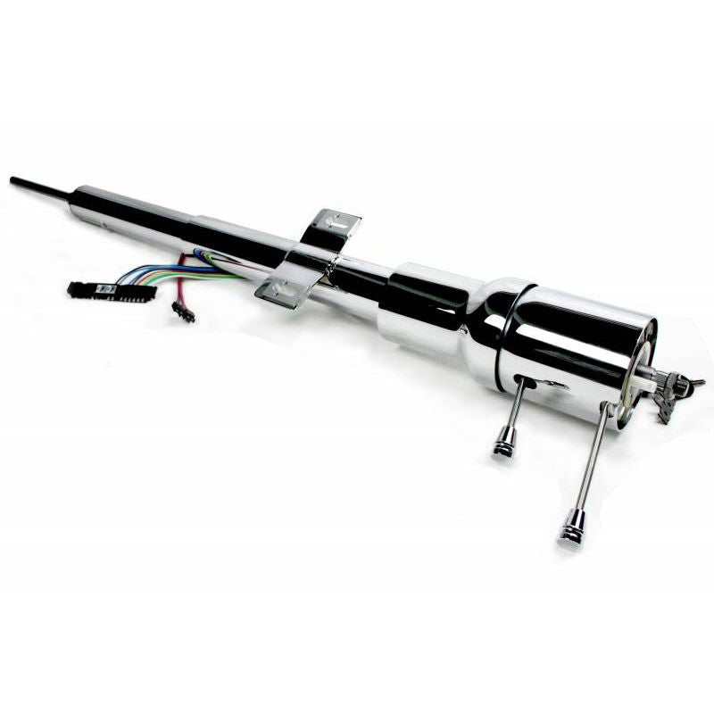 IDIDIT Retrofit 70-74 Cuda/Challenger; Tilt Floor Shift w/Ignition; Chrome Plate 1620810020