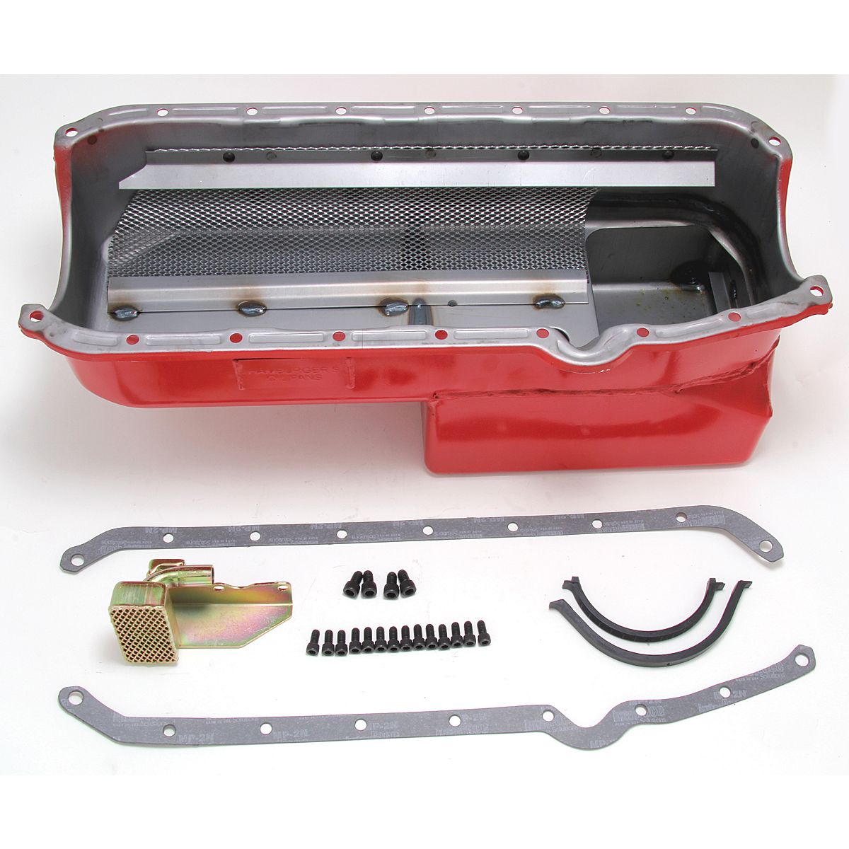 HAMBURGER'S PERFORMANCE PRODUCTS ECONO-SERIES OIL PAN; SB CHEVY (283-400) 1955-79- DRAG RACE; 7 QTS.; WET SUMP 1088