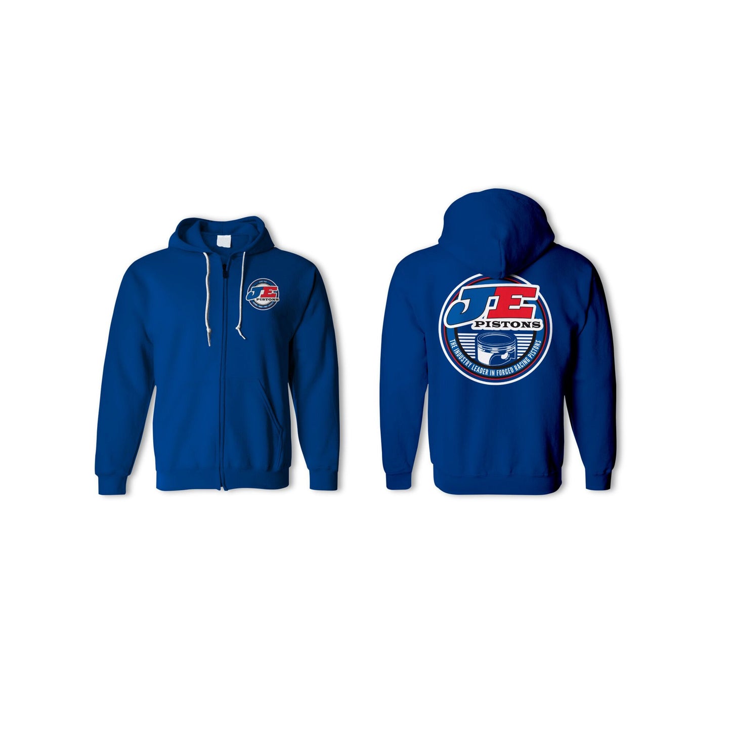 JE Pistons Hooded Sweatshirt Zip-up X-Large W1538XL