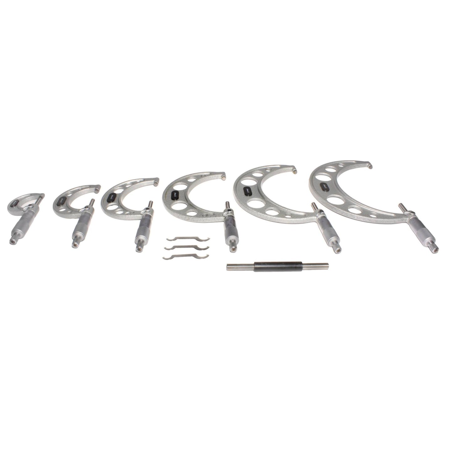 Powerhouse Products Outside Micrometer Set 0 to 6 in. POW152006