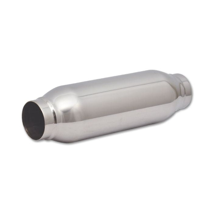 Vibrant Performance - 17890 - Bottle Style Resonator 2.00 in. inlet/outlet x 12 in. Long