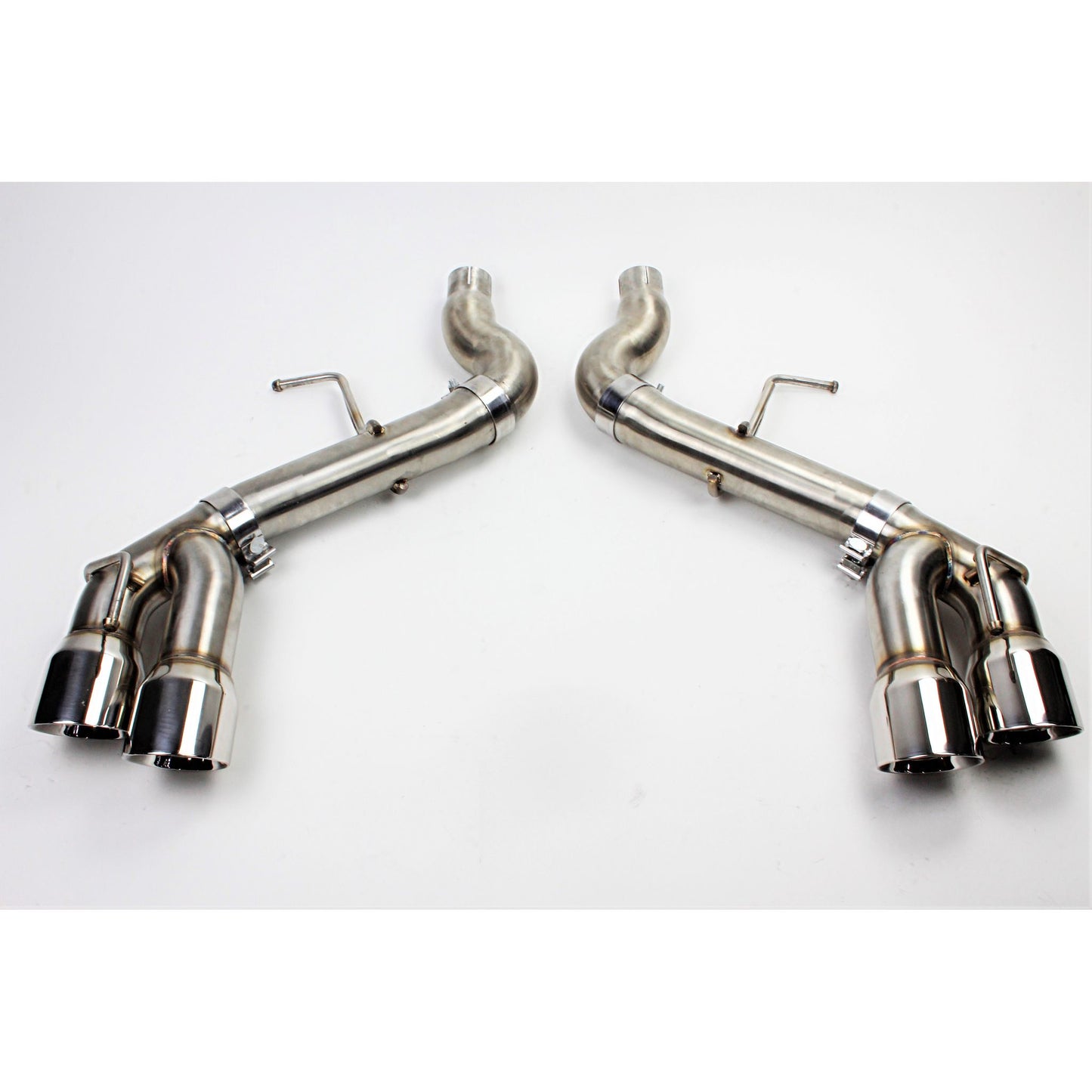Mishimoto Chevrolet Camaro Quad-Tip Race Axle-Back Exhaust, 2016+ MMEXH-CAM8-16AQTRP