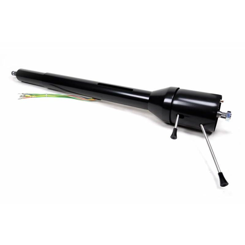 IDIDIT Retrofit 69 Mustang; Tilt Floor Shift Ford Based; Black Powder Coat 1300646051