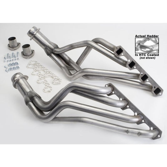 Hedman Hedders STAINLESS STEEL HEADERS; 1-5/8 IN. TUBE DIA.; 3 IN. COLL.; FULL LENGTH DESIGN- HTC COATED 82306