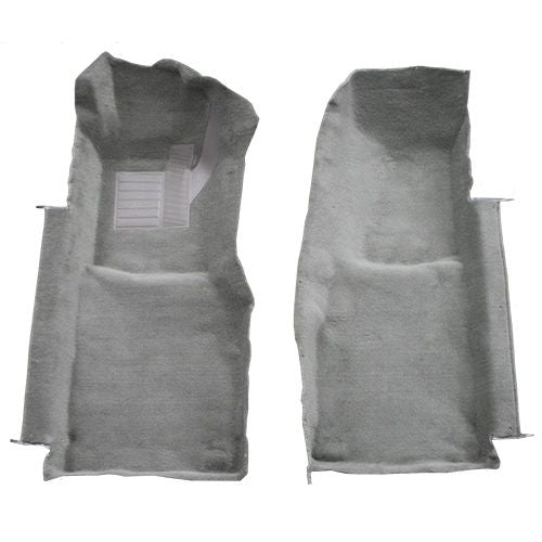 Auto Custom Carpets Inc 1978 Chevrolet Corvette Indianapolis 500 Pace Car Front 1804 Silver Cutpile 11276-160-1041000000