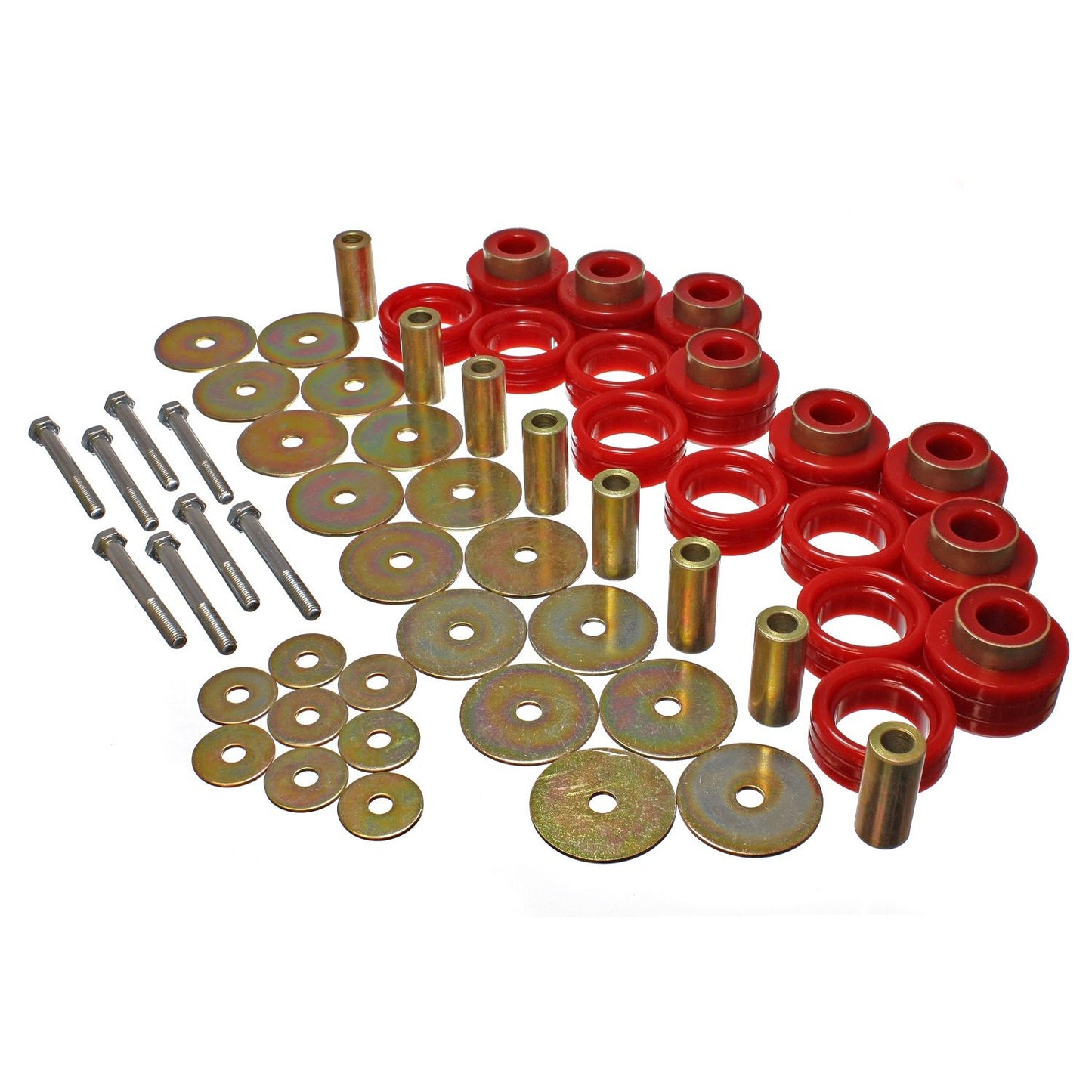 Energy Suspension BODY MOUNT SET INC. HARDWARE 5.4112R