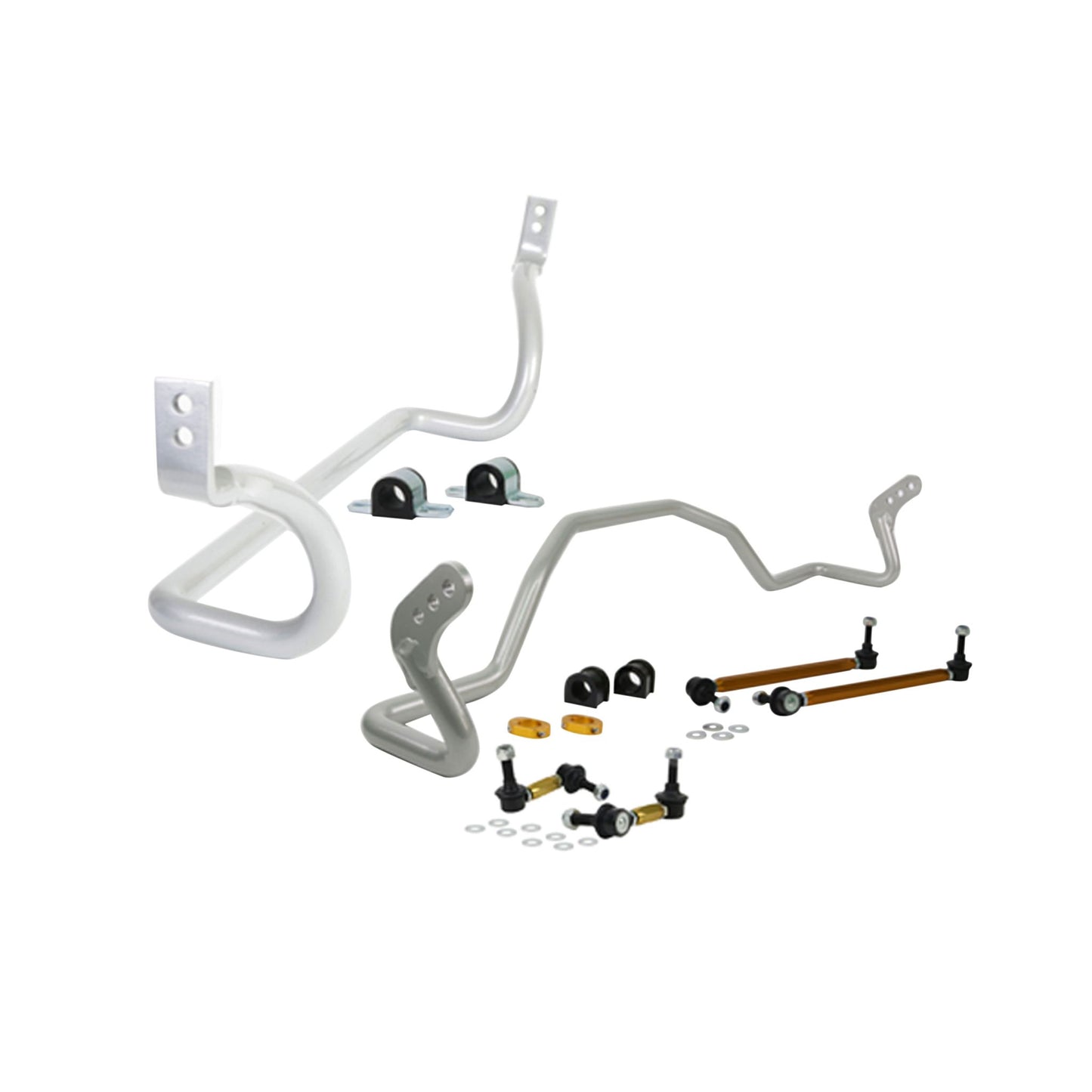 Whiteline BMK008 Front and Rear Sway Bar Vehicle Kit; Fits Mitsubishi Lancer 09-15