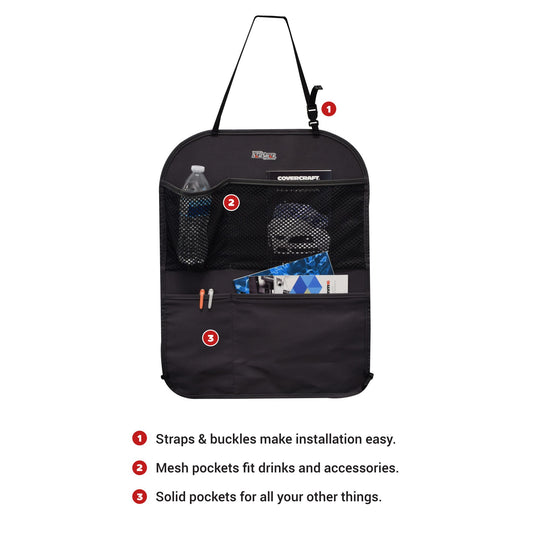 Covercraft Polycotton Seatback Organizer SBK1001PCCH