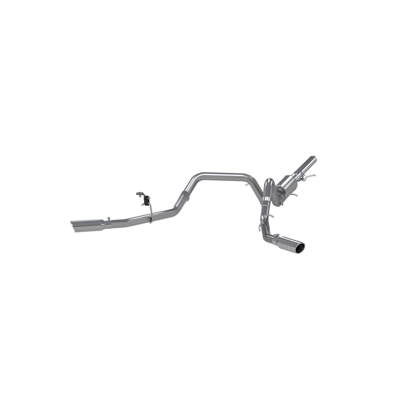 MBRP Exhaust 3in. Cat Back; Dual Split Side; T409 S5082409