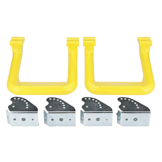CARR - 104507 - HOOP II; Assist/Side Step; XP7 Safety Yellow Powder Coat; Pair