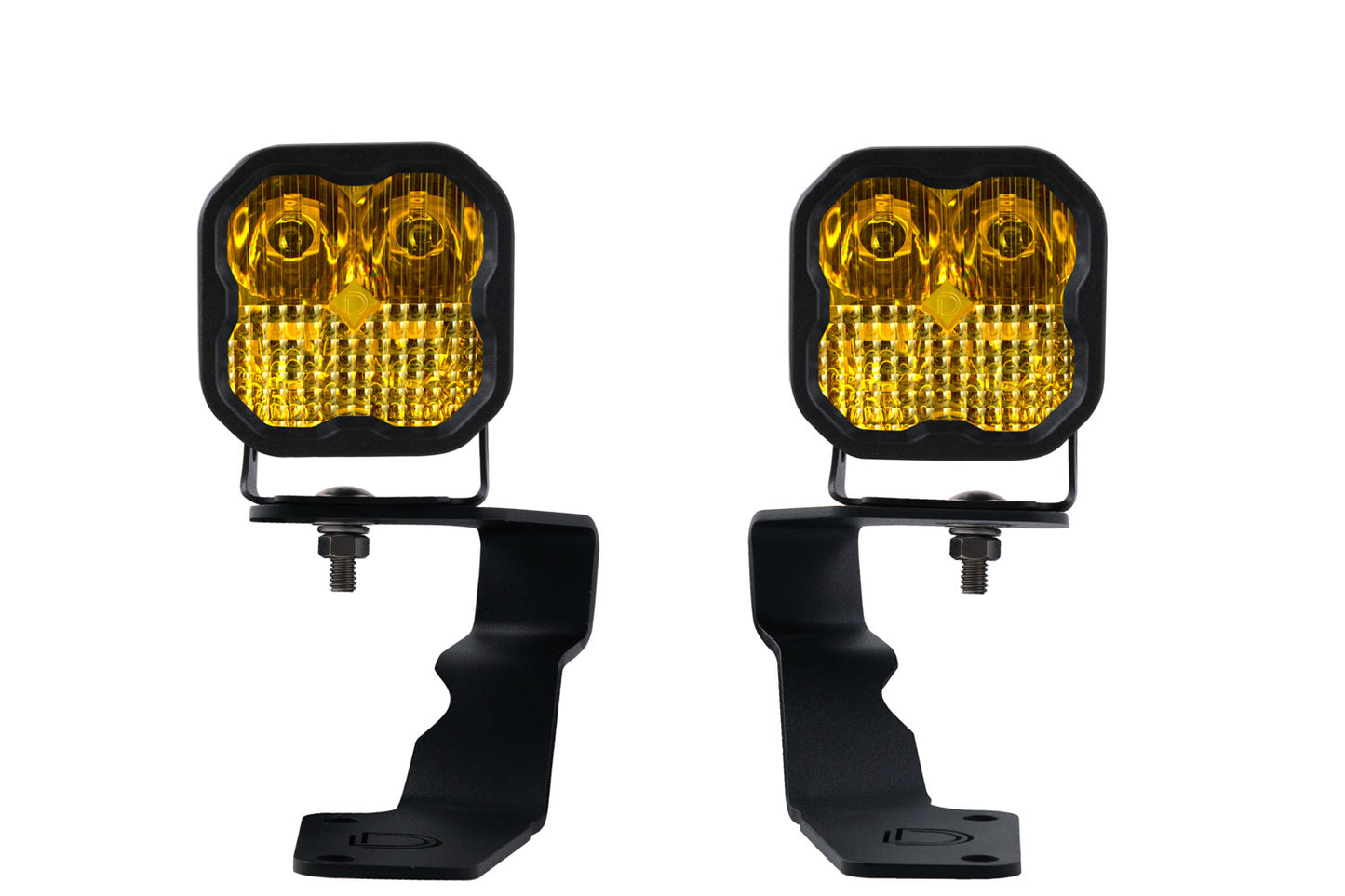 Diode Dynamics SS3 LED Ditch Light Kit for 2015-2021 Subaru WRX/STi Sport Yellow Combo DD6613