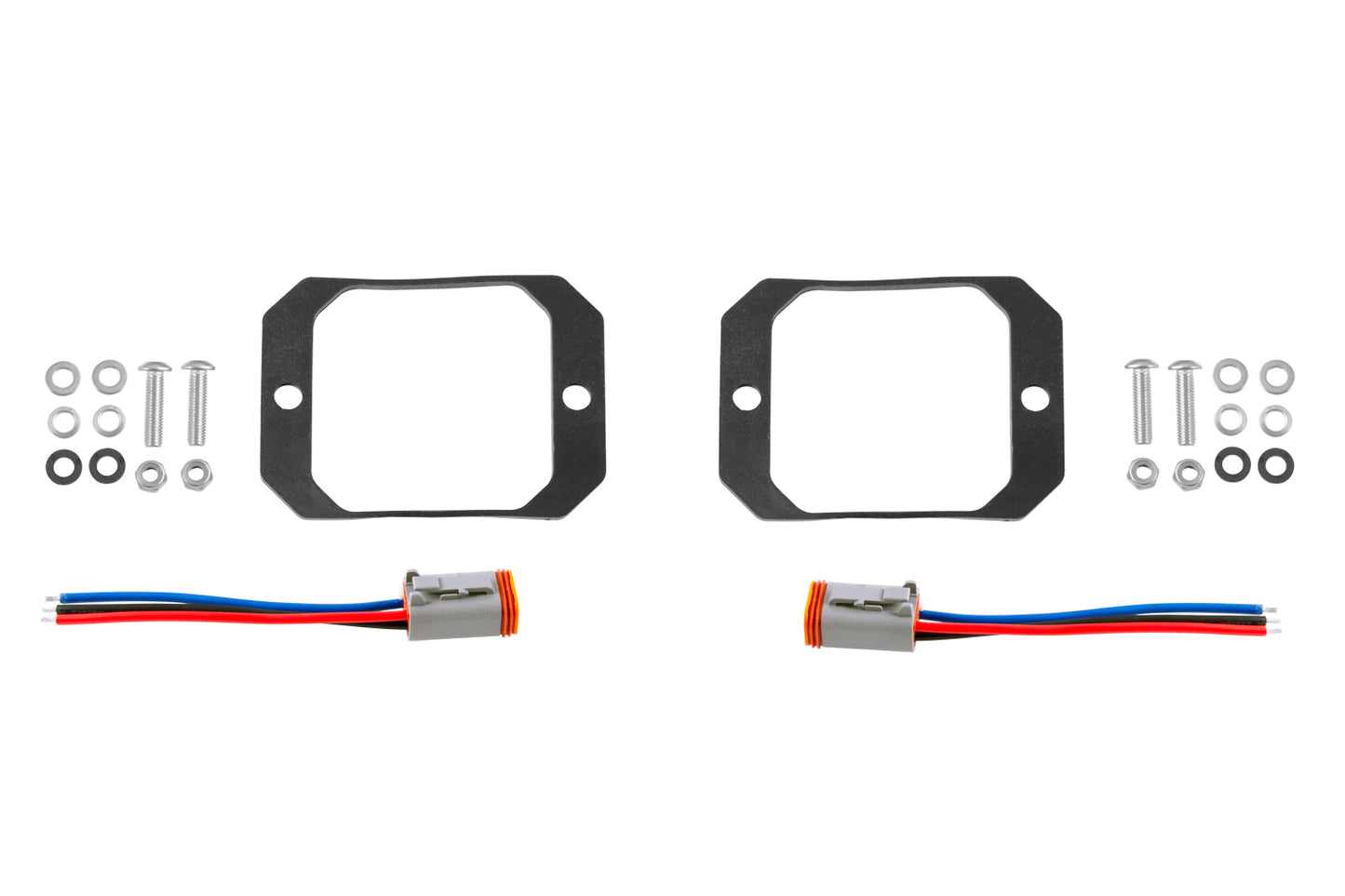 Diode Dynamics - Stage Series C1 Flush Mount Mounting Kit (pair) DD6621P
