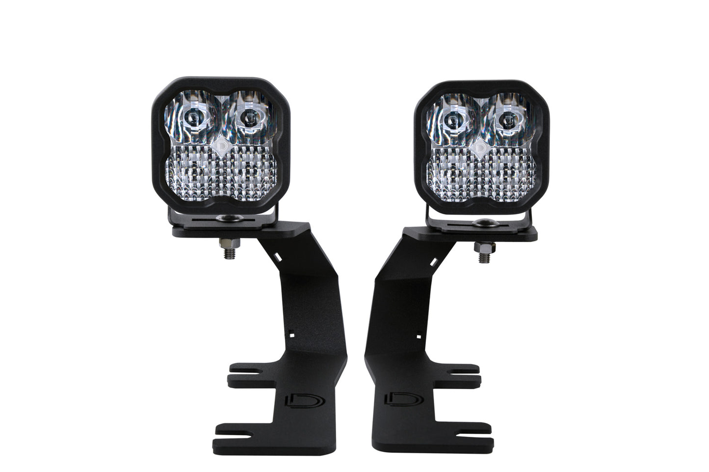 Diode Dynamics SS3 LED Ditch Light Kit for 2014-2019 Silverado/Sierra Sport White Combo DD6655