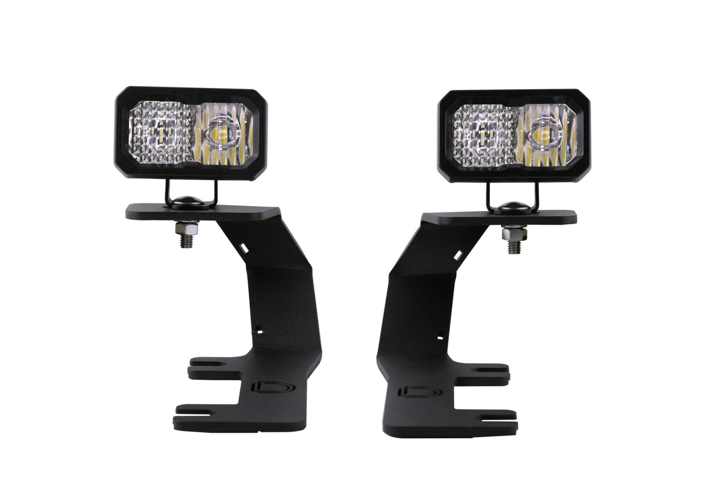 Diode Dynamics SSC2 LED Ditch Light Kit for 2014-2019 Silverado/Sierra Sport White Combo DD6659