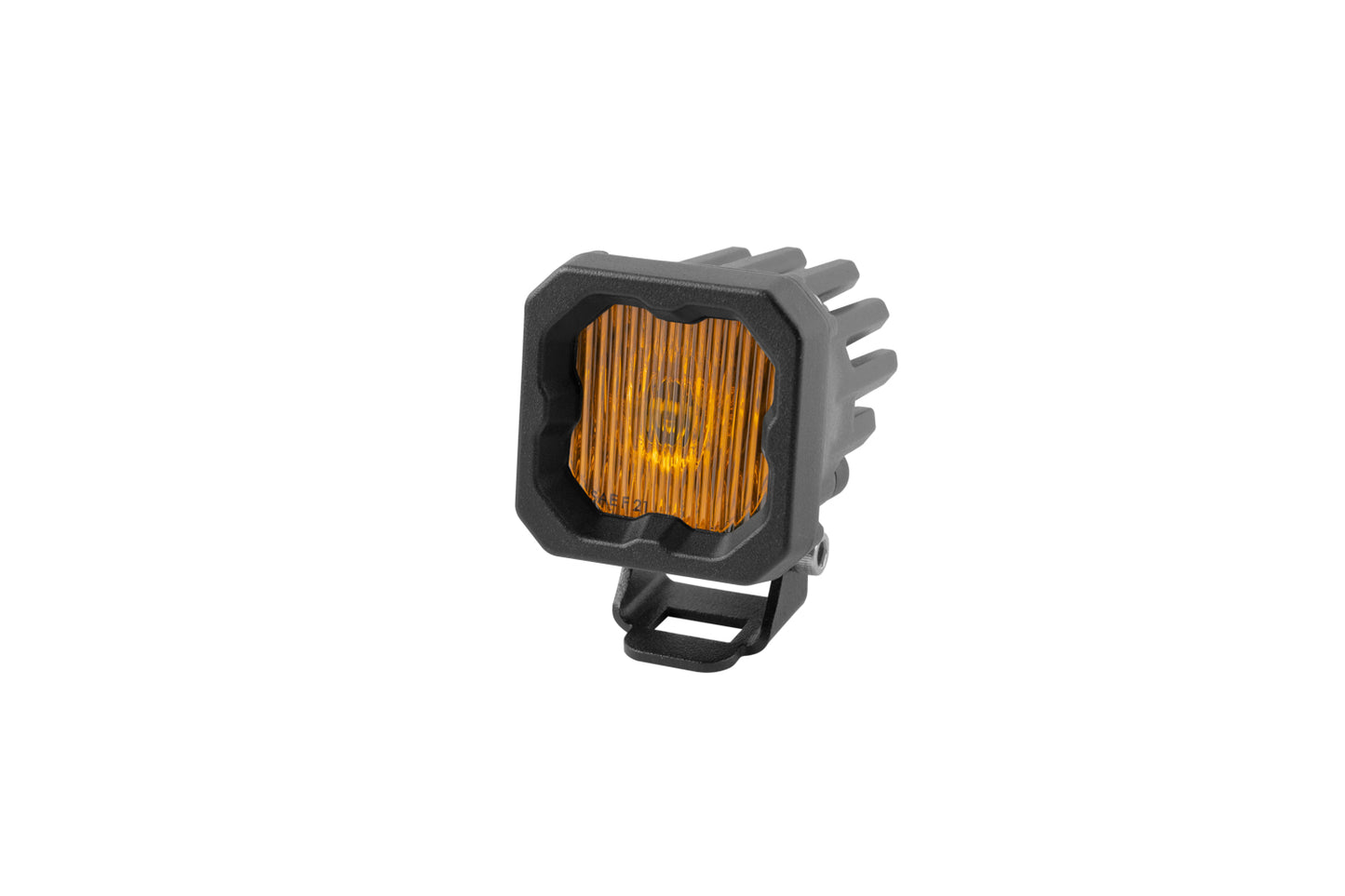 Diode Dynamics - Stage Series C1 LED Pod Yellow SAE/DOT Fog Standard ABL (one) DD6848S