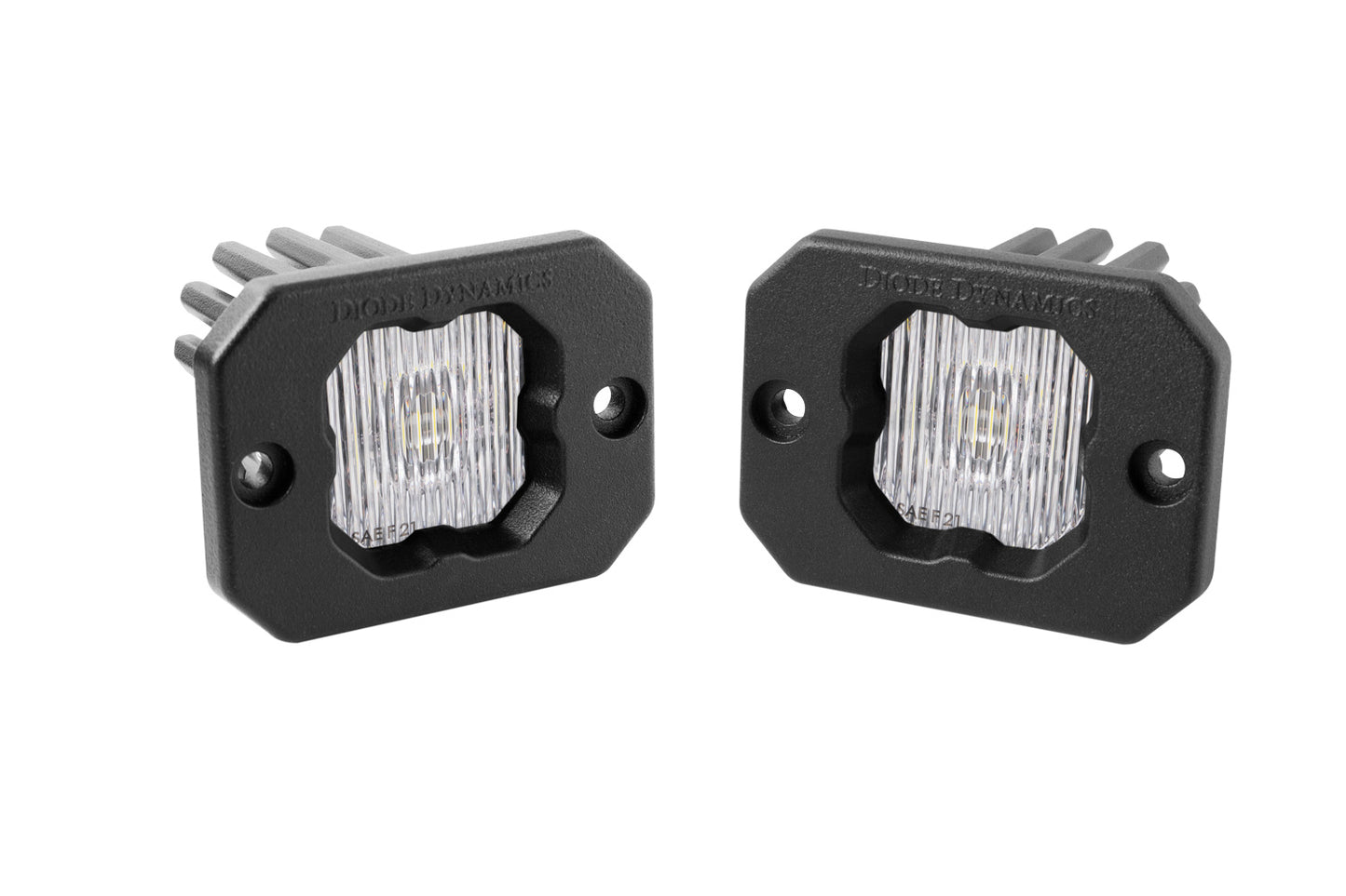 Diode Dynamics - Stage Series C1 LED Pod White SAE/DOT Fog Flush ABL (pair) DD6850P
