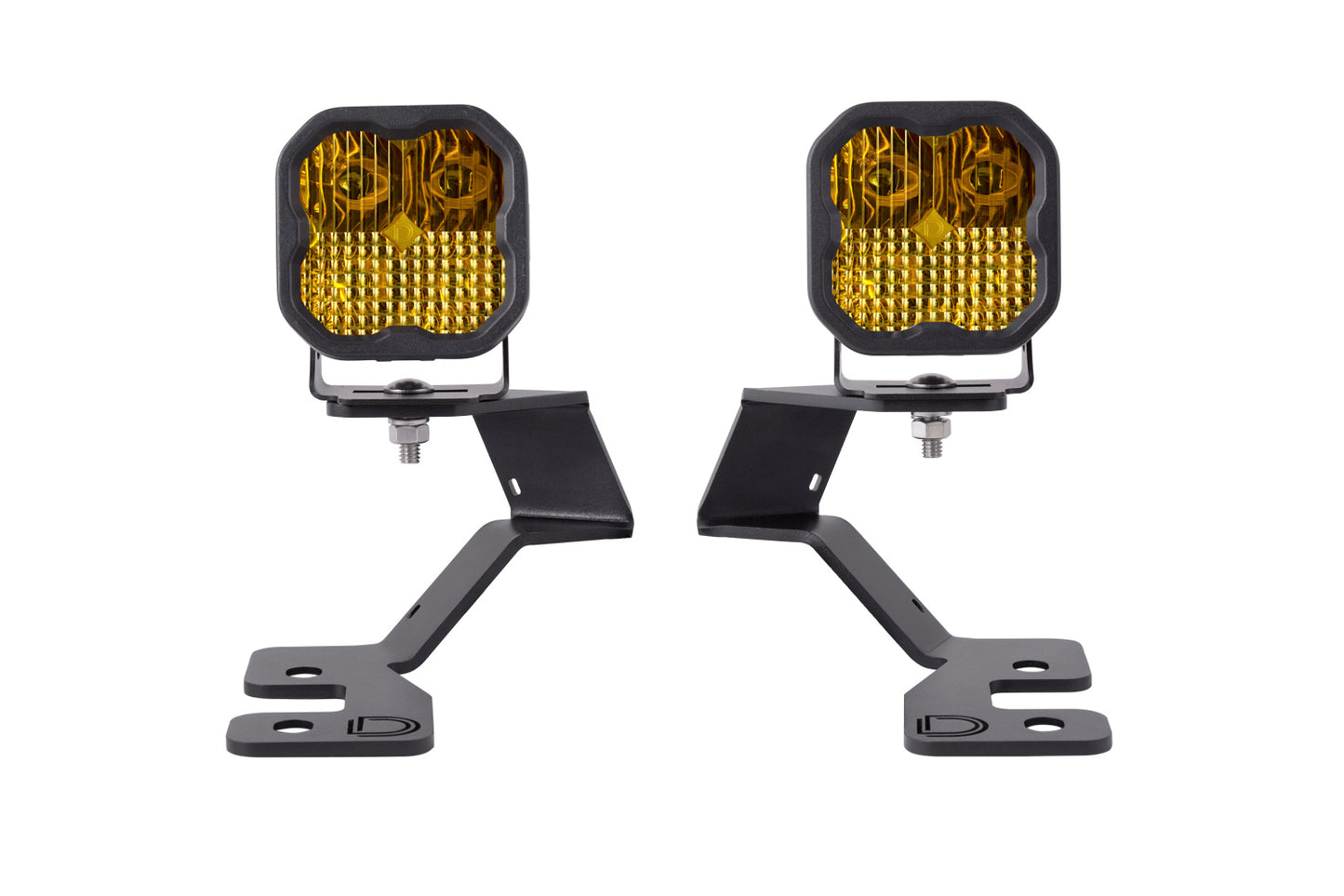 Diode Dynamics - SS3 LED Ditch Light Kit for 2021 Ford Bronco Sport Sport Yellow Combo DD7139
