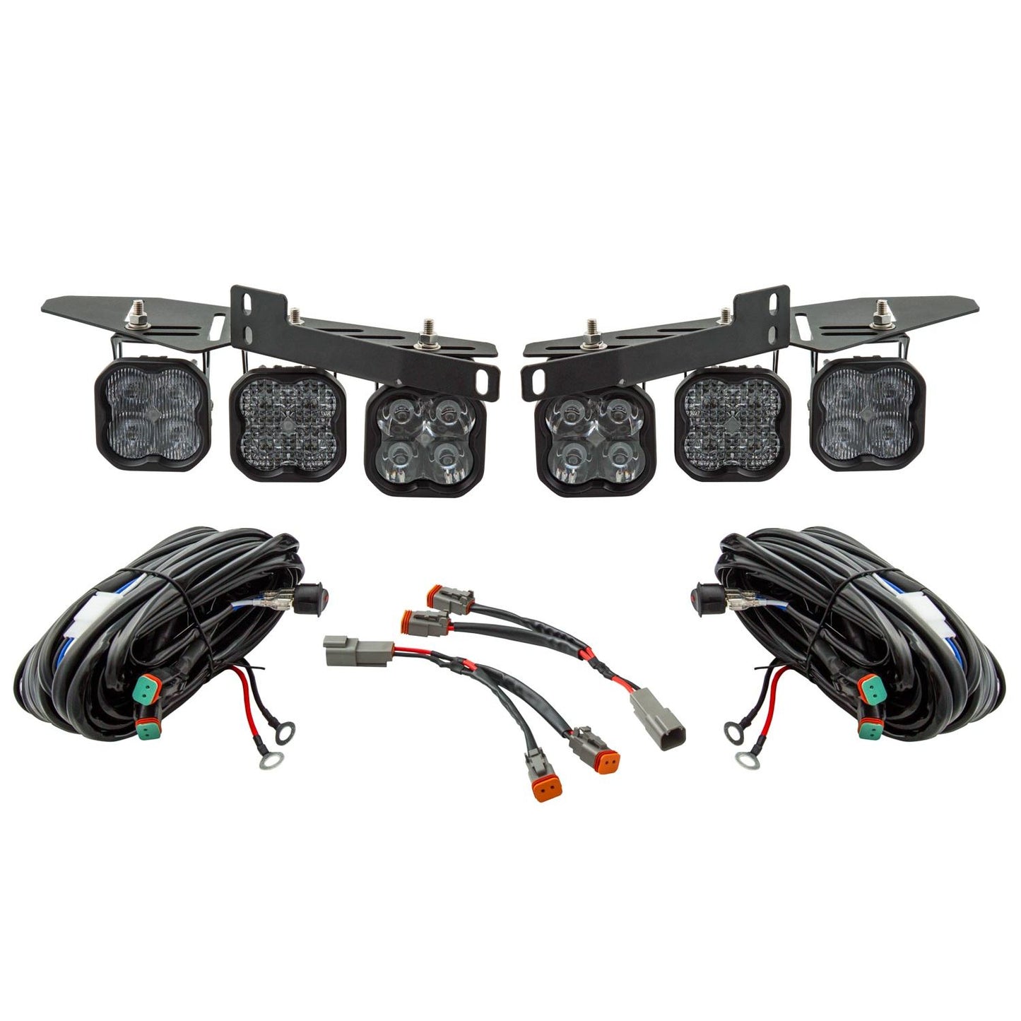 Diode Dynamics - DD6364 - Raptor 2017 SS3 LED Fog Kit White Pro