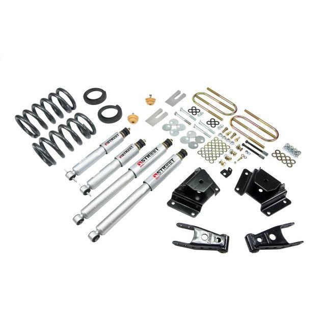 BELLTECH 923SP LOWERING KITS Front And Rear Complete Kit W/ Street Performance Shocks 1997-2003 Ford Harley Series 1 in. or 2 in. F/3 in. R drop W/ Street Performance Shocks