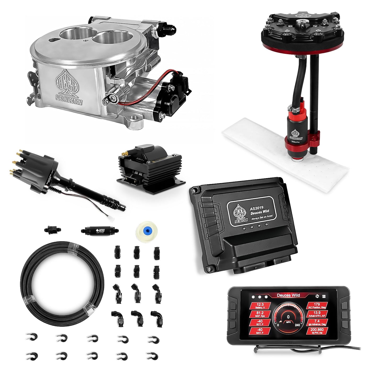 Deuces Wild EFI (Polished) Master Kits