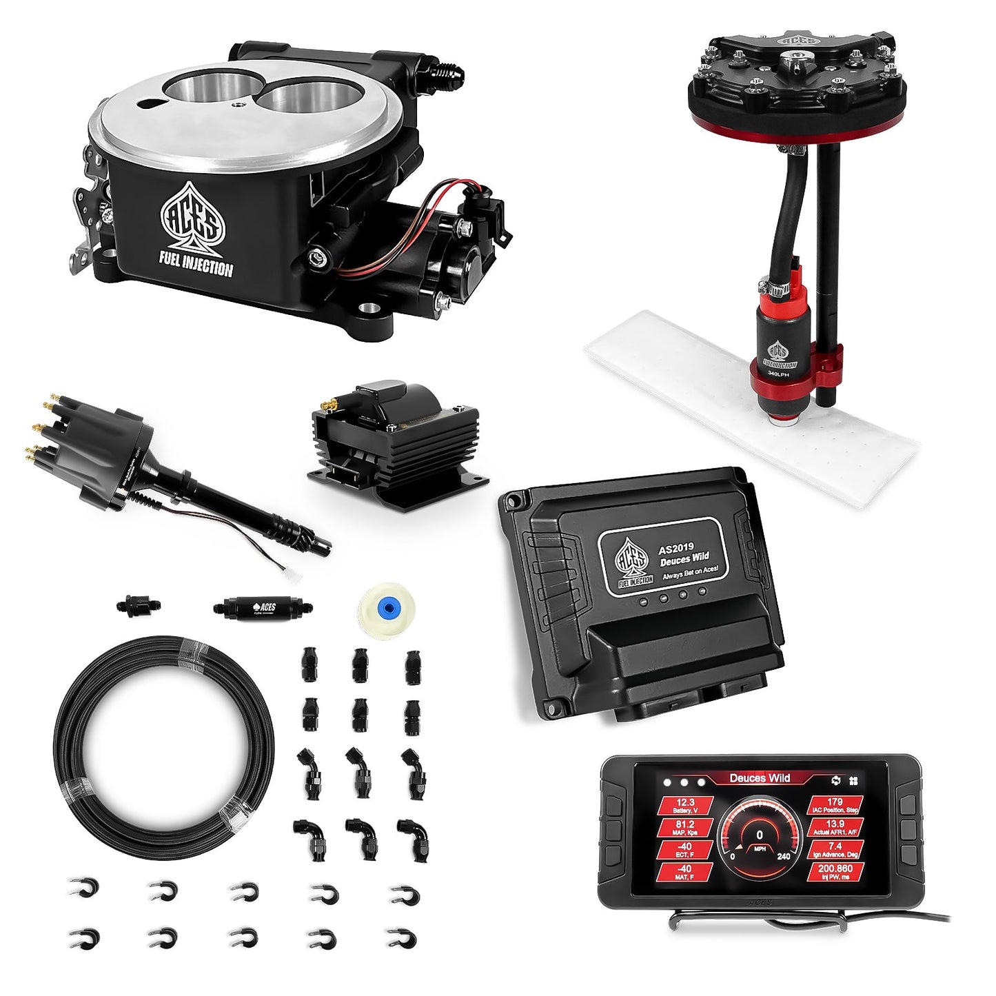 Deuces Wild EFI (Black) Master Kits