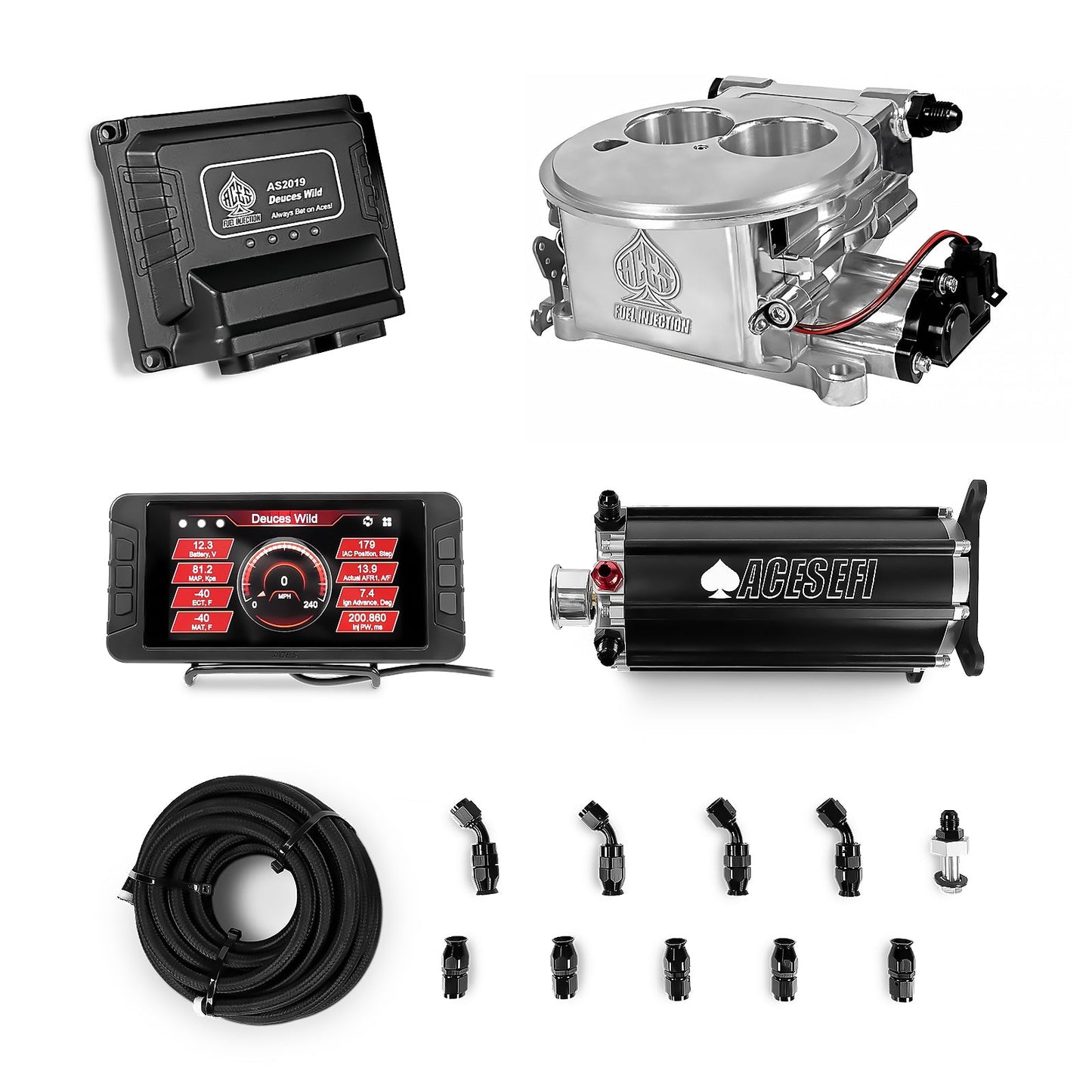 Deuces Wild EFI Fuel Kits