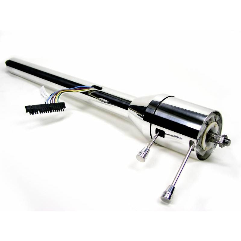 IDIDIT Retrofit 65.5-69 Mustang; Tilt Floor Shift; Polished Aluminum 1070690040