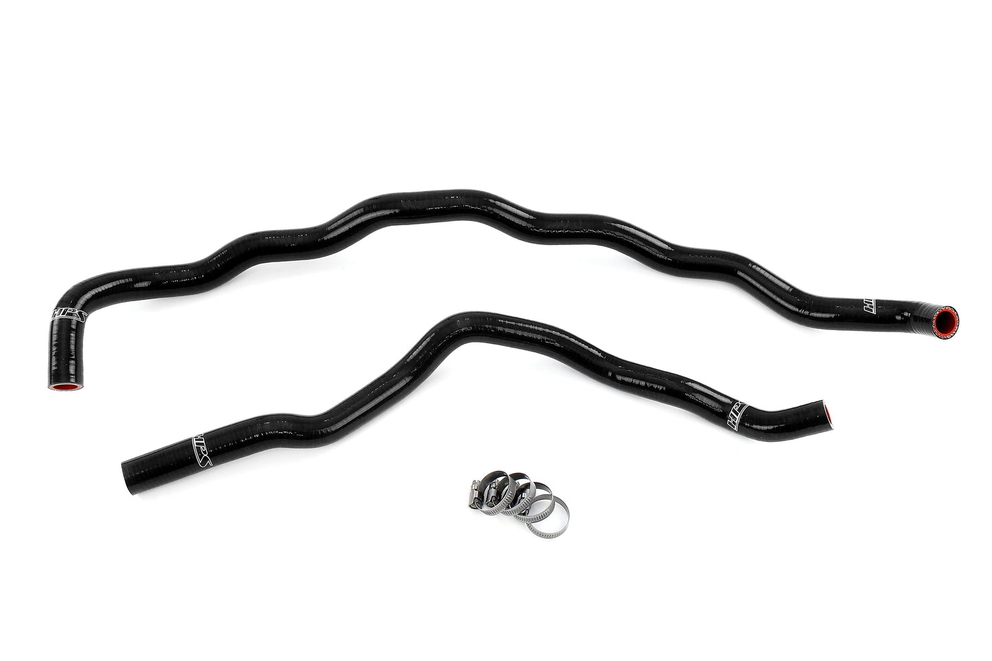 HPS Performance 3-ply Reinforced Silicone Replaces Rubber Heater Hoses 57-2159-BLK