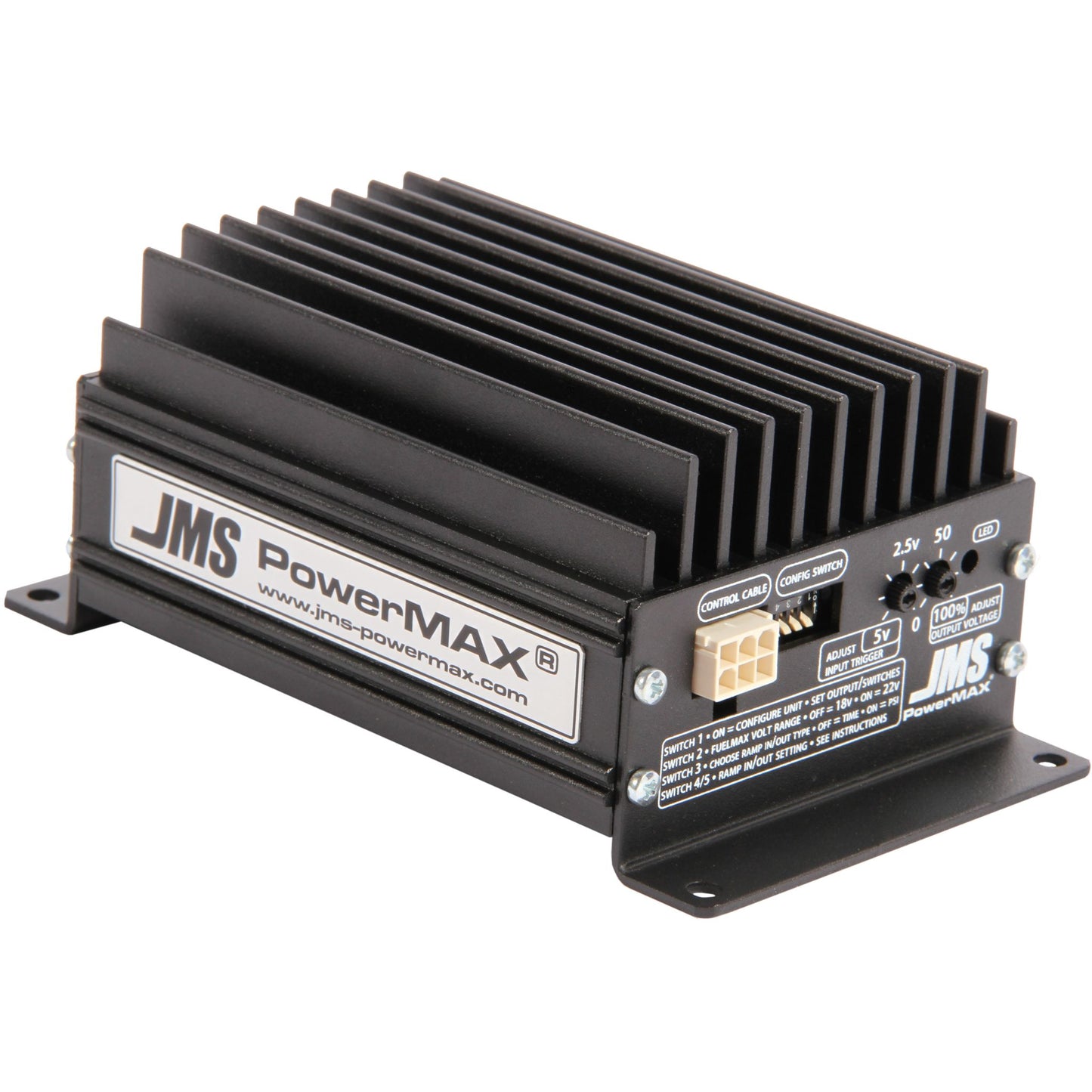 JMS SparkMAX - Ignition System Voltage Booster V2 - Plug and Play Single Output (Activation - MAF/MAP/TPS or Ground includes Ext pressure switch) P2100PPM11