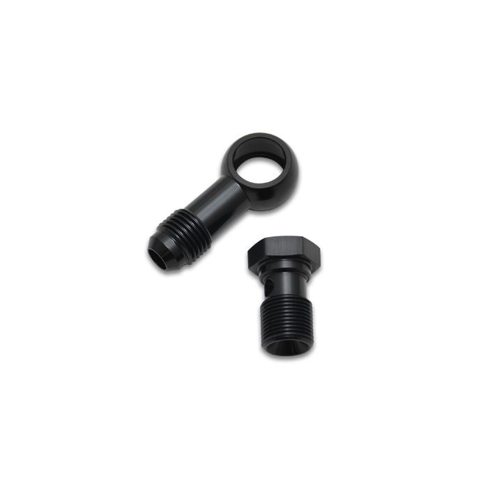 Vibrant Performance - 11571 - Single Male Banjo Adapter Assembly; Banjo Size: -6AN; Bolt size: 3/8-24