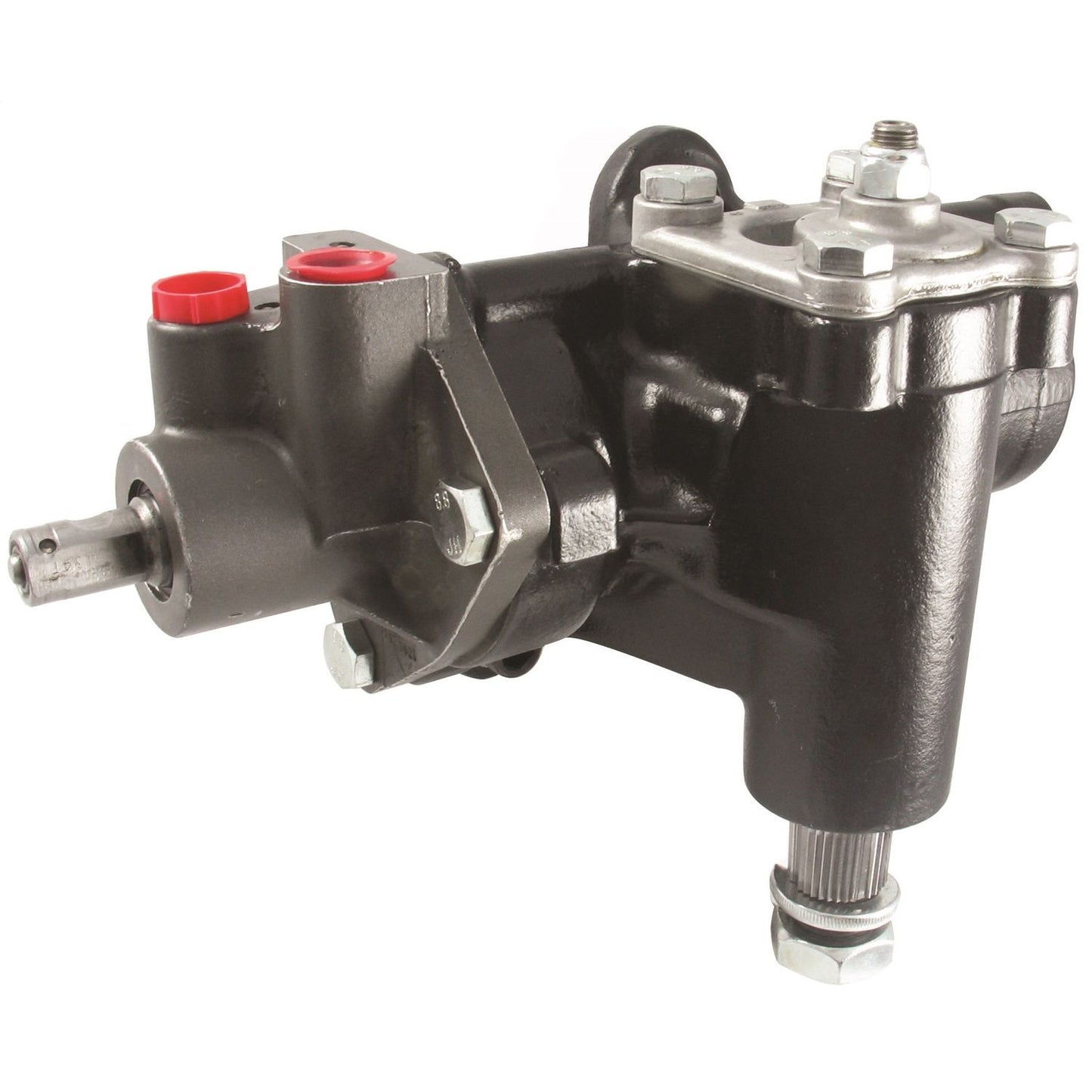 Borgeson - Power Steering Box - P/N: 800128 - Delphi 600 Series Power Steering Upgrade Box for 65-77 Ford Lincoln and Mercury Full-Size Cars.