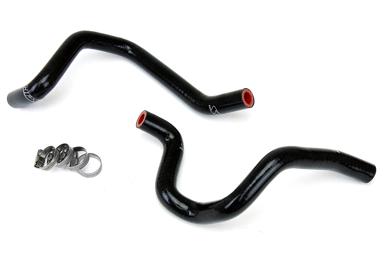 HPS Performance 3-ply Reinforced Silicone Replace OEM Rubber Heater Coolant Hoses 57-1804-BLK