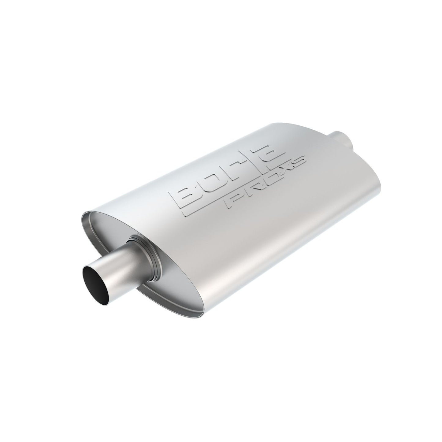 Borla ProXS Muffler 2in Center Inlet/ 2in Center Outlet 4in x 9.5in Oval x 14in Long Body 40347