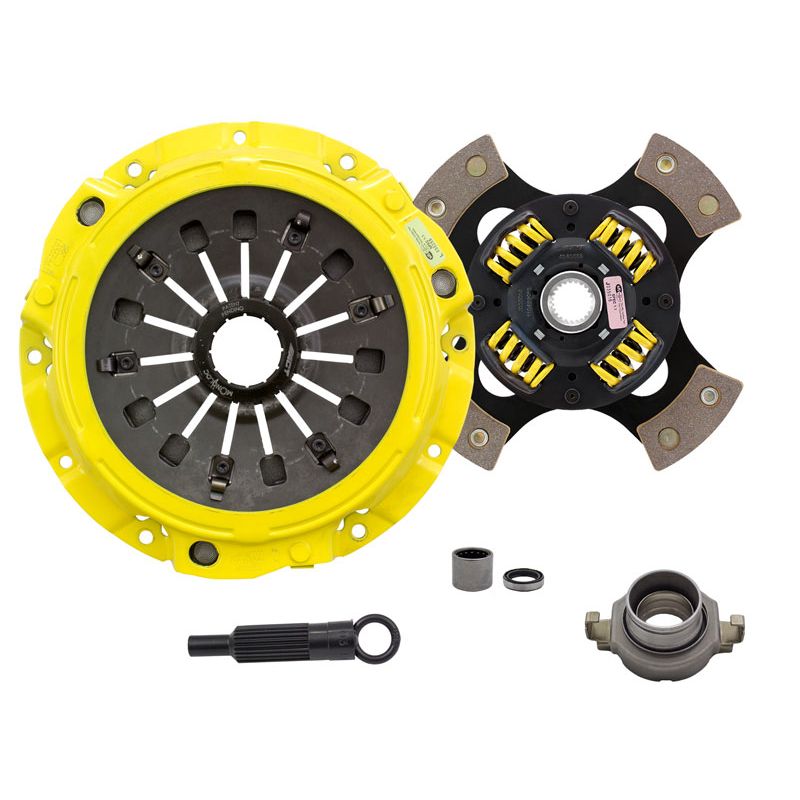 Advanced Clutch Technology XT-M/Race Sprung 4 Pad Kit ACT-ZX6-XTG4