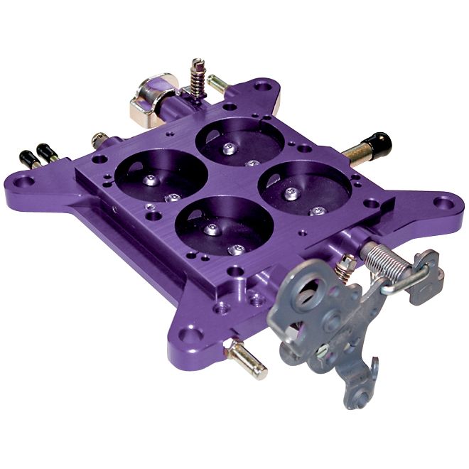 Proform Carburetor Throttle Base Plate; 4160 Model; For 750 CFM Vacuum Secondary Carb 67148