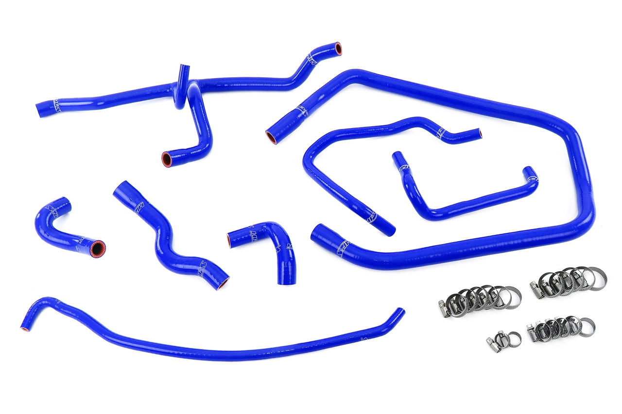 HPS Performance 3-ply Reinforced Silicone Replaces Heater Throttle Body Expansion Tank Hoses 57-2137-BLUE