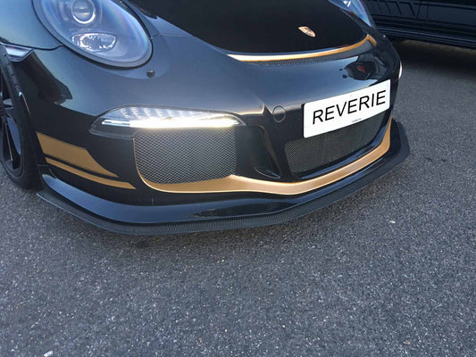 Reverie Carbon/Foam Short Front Splitter/Spoiler for Porsche 911 GT3 (991.1) (13 - 17 ) R01SB0489