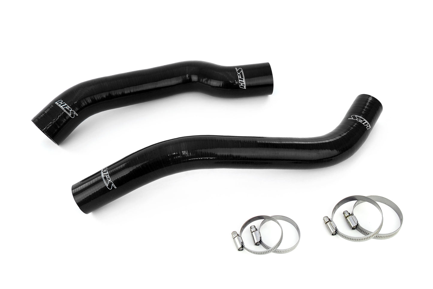 HPS Performance 3-ply Reinforced Silicone Replaces Rubber Upper & Lower Radiator Coolant Hoses 57-2130-BLK