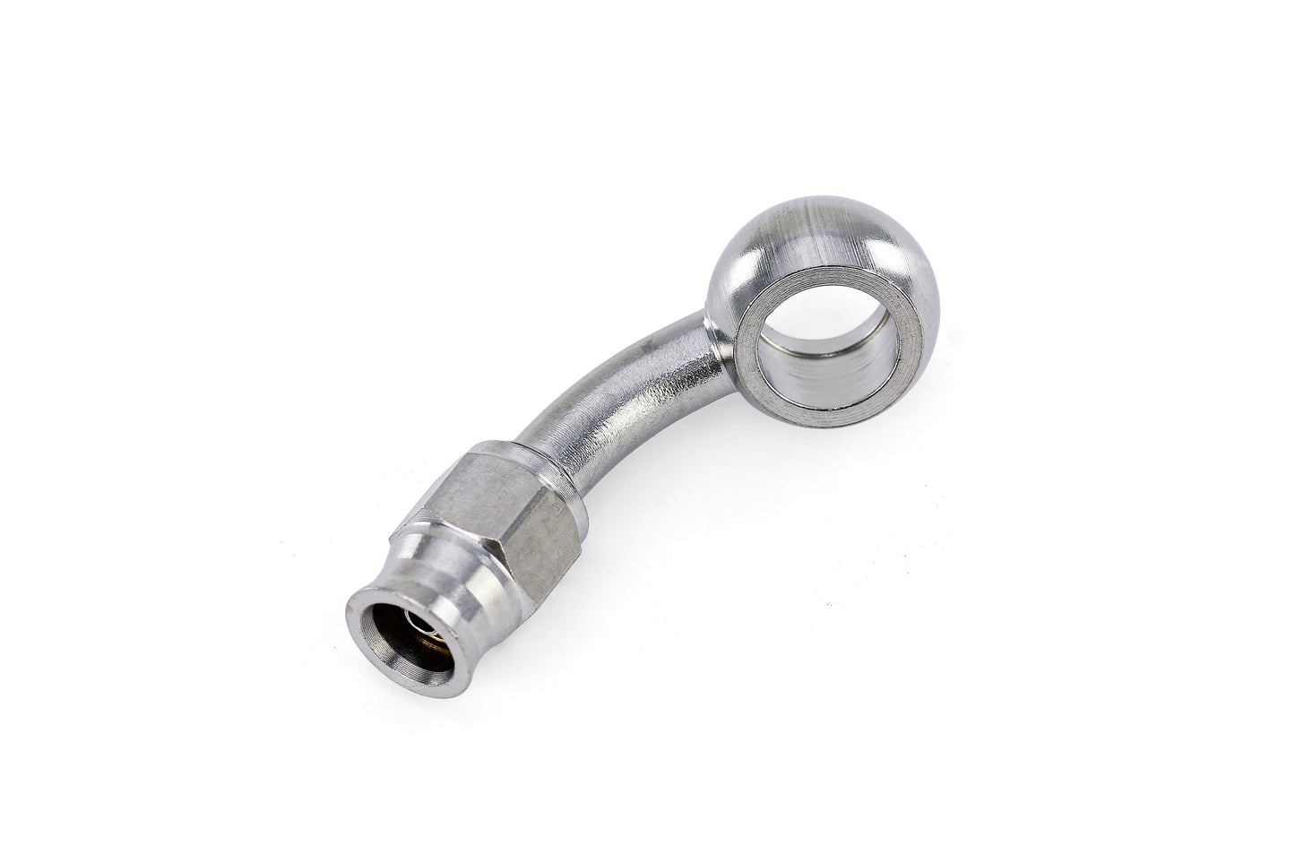 HPS Performance Reusable Hose End Fitting With 10mm Banjo For Reinforced PTFE Hose 350-4503SSB