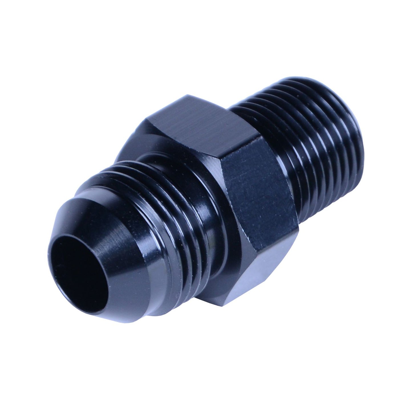 Derale Straight AN fitting, straight NPT fitting, 3/8" npt x -8AN male 59208