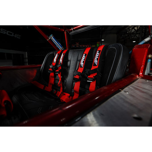 PRP-A9212-Elite Series Low Back Rear Suspension Bench Seat