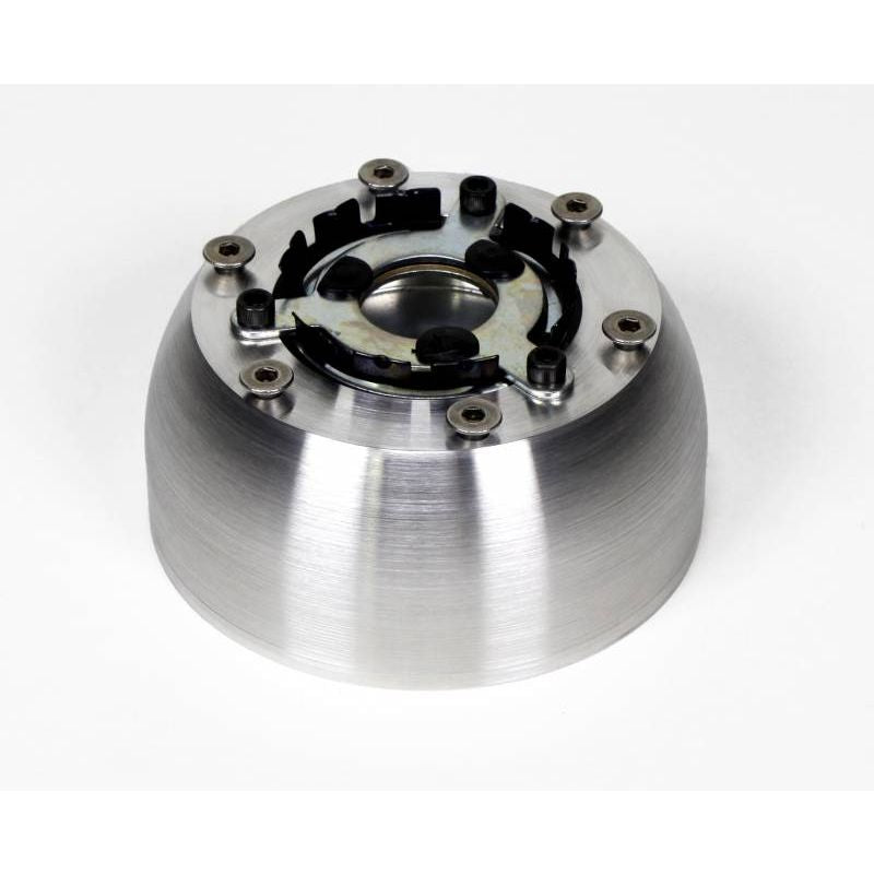 IDIDIT Steering Wheel Adaptor; 6 Bolt 1956-1962 Corvette; Brushed 2202360030