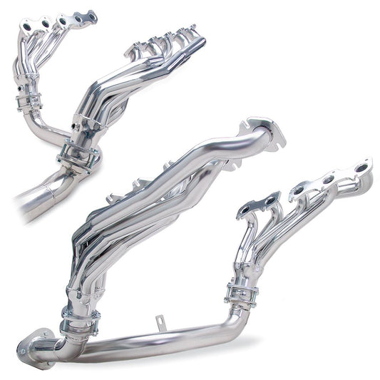 Hedman Hedders HTC COATED HEADERS; 1-1/2 IN. TUBE DIA.; STOCK COLL.; SHORTY DESIGN 89666