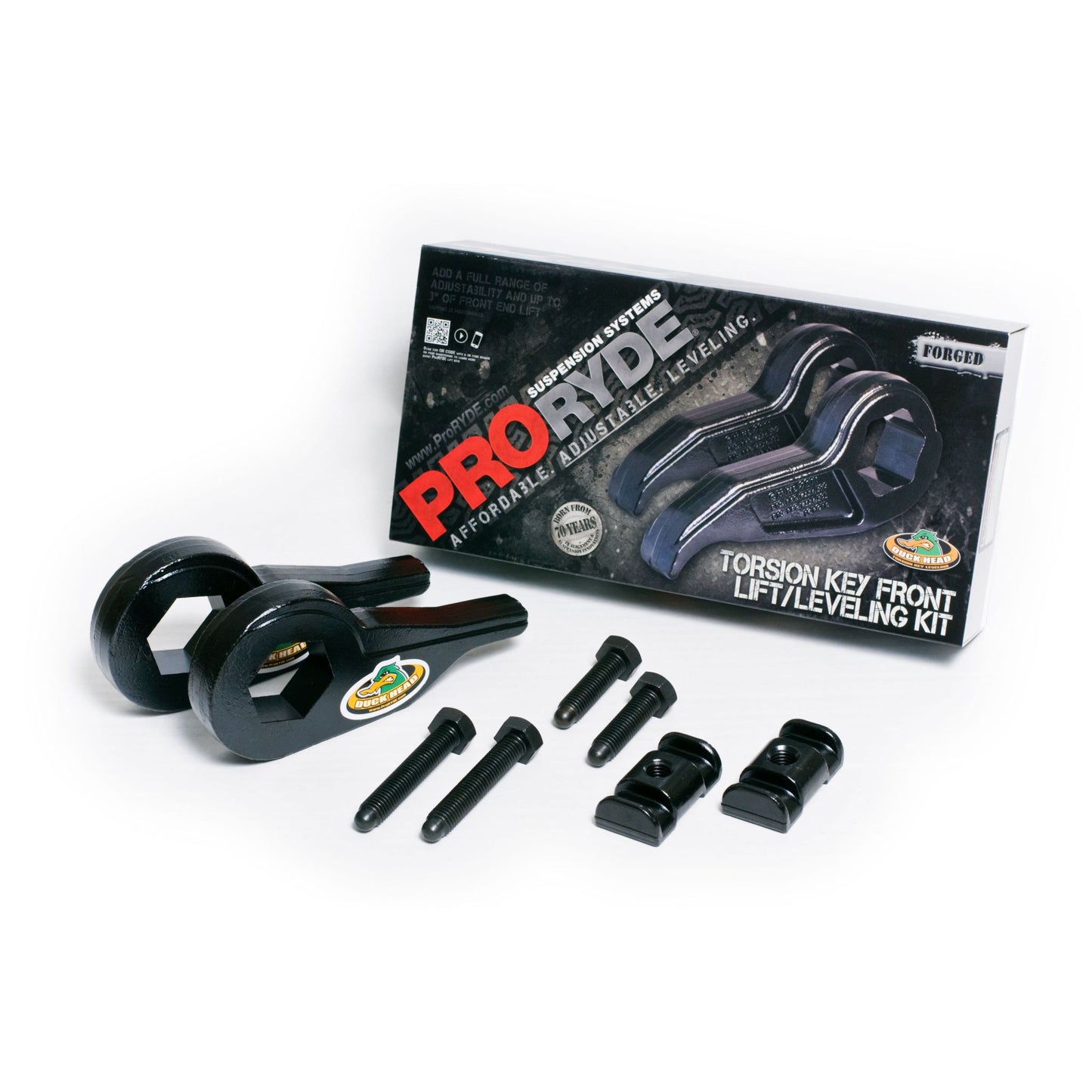 ProRYDE Suspension Systems 64-3000F Ford/Lincoln 4WD Torsion KEY Front Lift Leveling Kit
