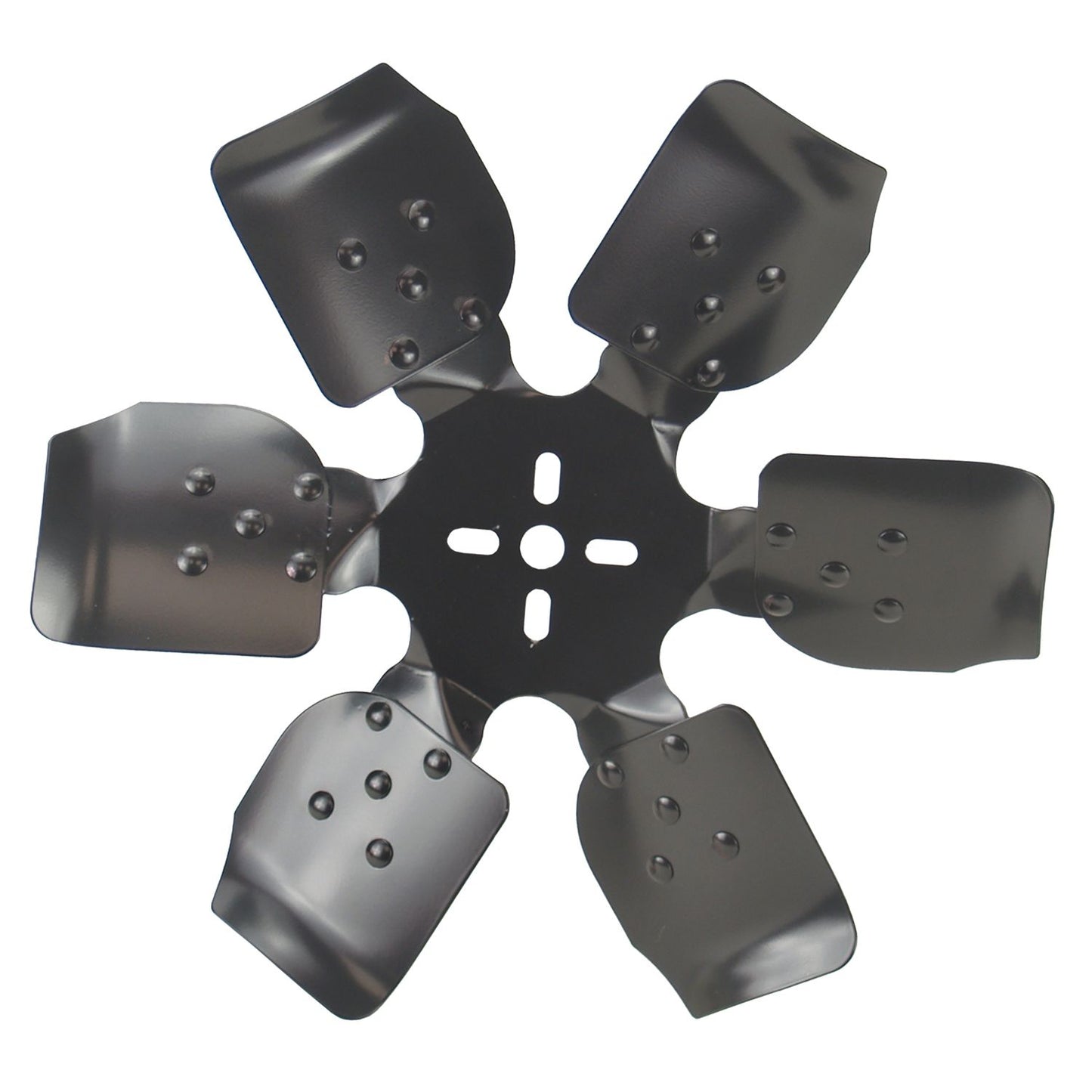 Derale 15" Reverse Rotation Rigid Race Fan, Steel Blade 17415