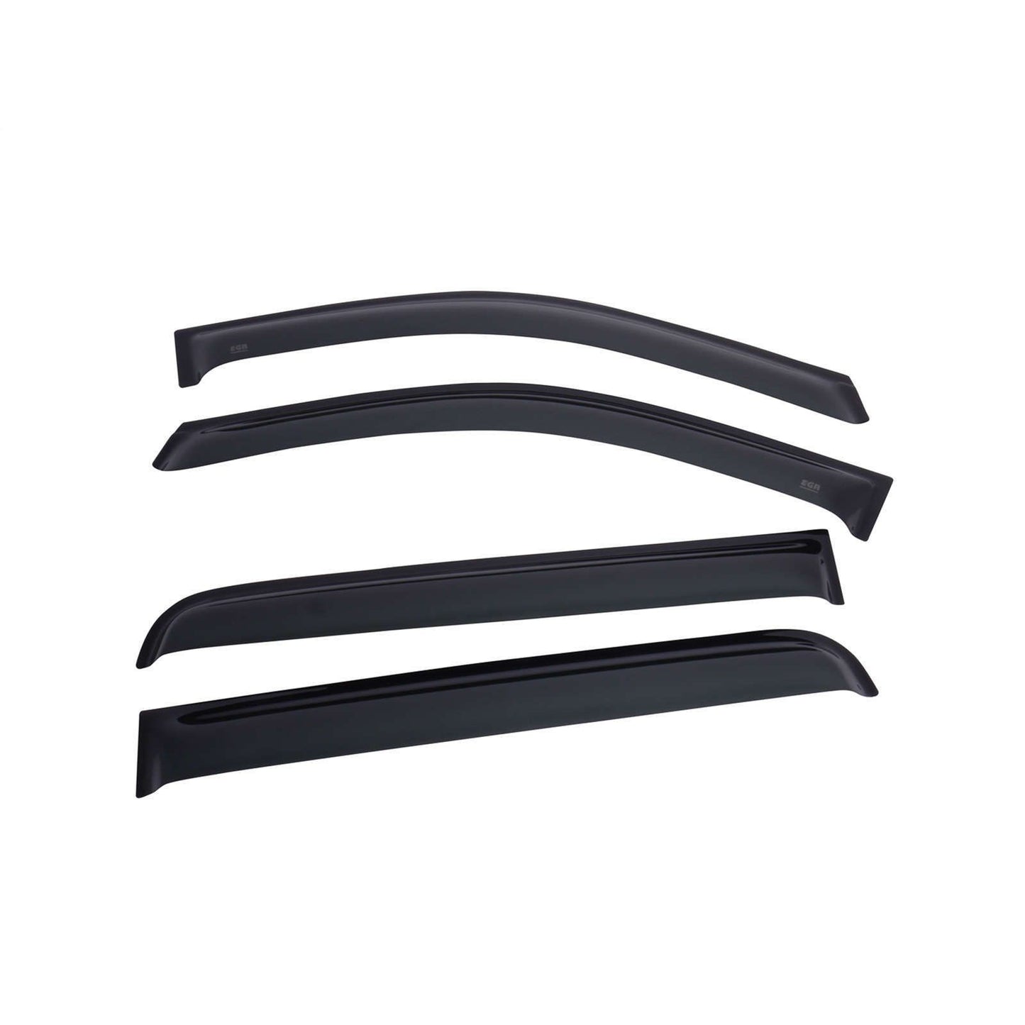 EGR - 641691 - USA Dark Smoke Tape-On Style Window Visors