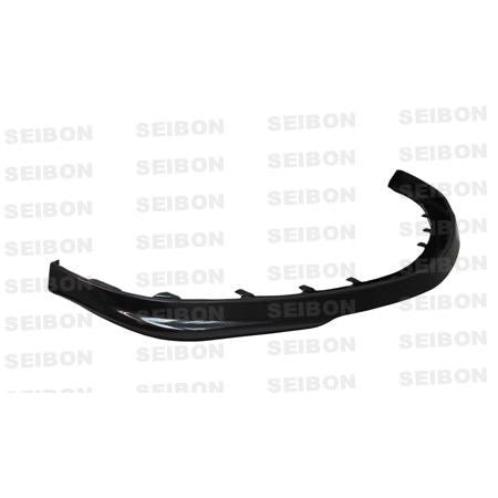 Seibon Carbon FL0305MITEVO8-DL DL-style carbon fiber front lip for 2003-2005 Mitsubishi EVO8